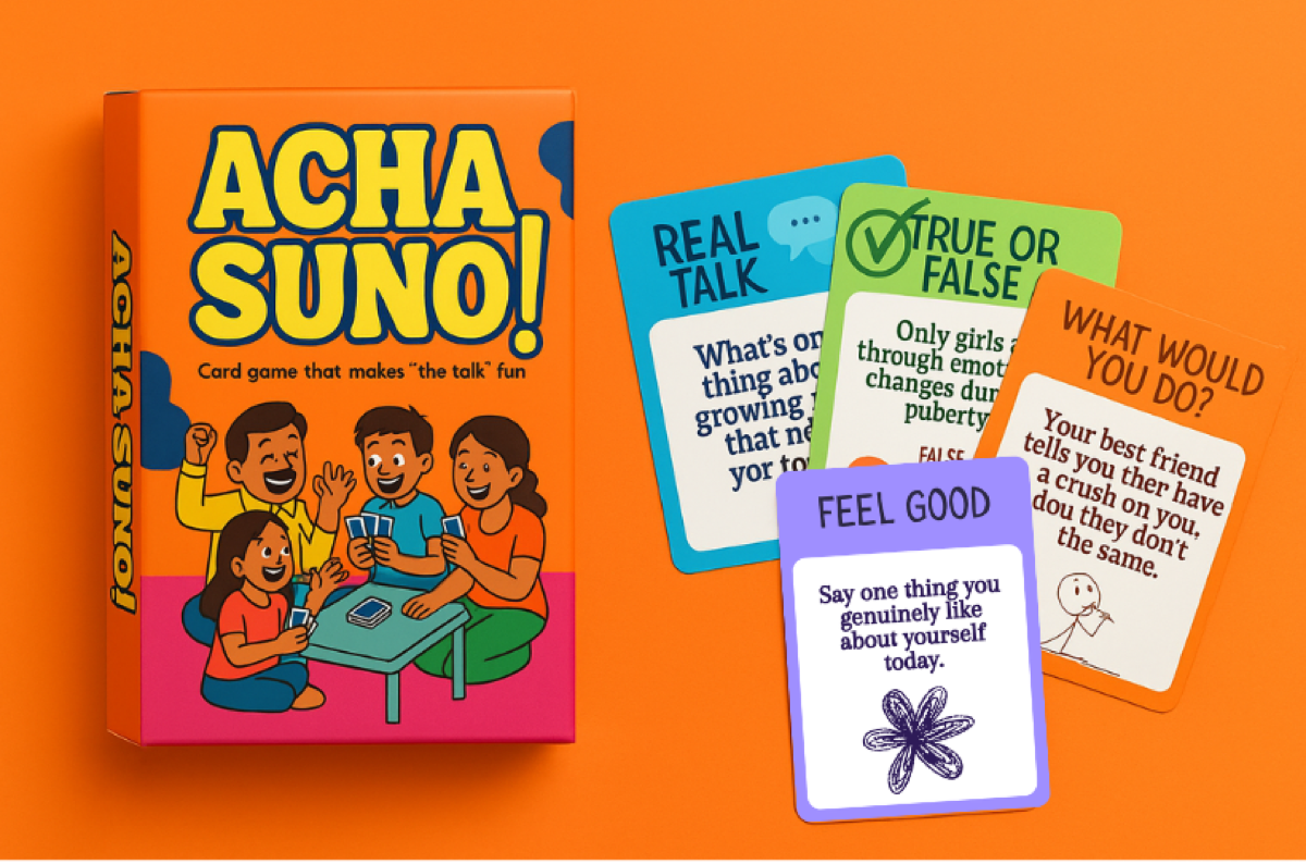 Accha Suno card game by Pratisandhi